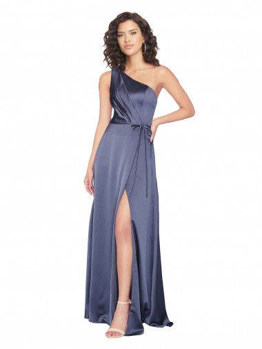 Comprimento Chão Crepúsculo Sem Mangas Linha A Vestidos de Madrinha / Vestidos de Noite / Vestidos de Festa Por Atacado