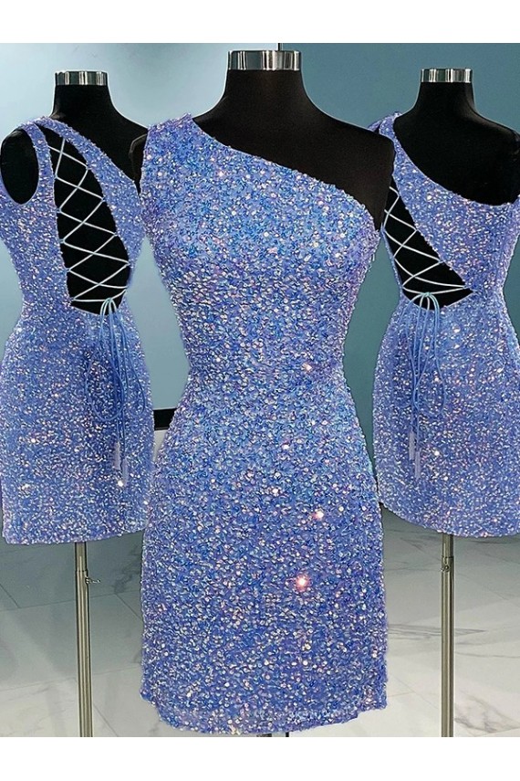 Curto Sem Mangas Bainha Vestido de Festa / Vestido de Noite Por Atacado