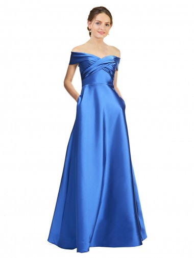 Comprimento Chão Sem Mangas Linha A Vestidos de Madrinha / Vestidos de Noite / Vestidos de Festa Por Atacado