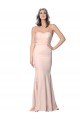 Comprimento Chão Nu Sem Mangas Bainha Lombar Amor Vestidos de Madrinha / Vestidos de Noite / Vestidos de Festa Por Atacado