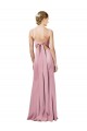 Comprimento Chão Preto Sem Mangas Bainha Lombar Alças finas Vestidos de Madrinha / Vestidos de Noite / Vestidos de Festa Por Atacado