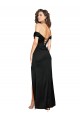 Comprimento Chão Preto Sem Mangas Linha A Lombar Amor Vestidos de Madrinha / Vestidos de Noite / Vestidos de Festa Por Atacado